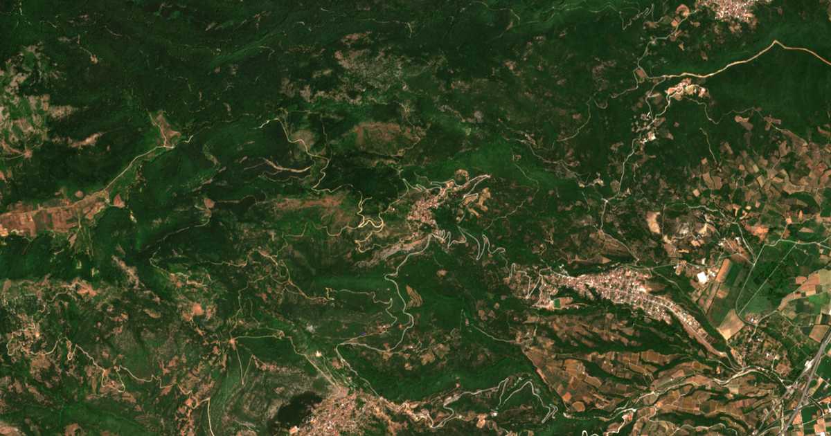 Hartă satelitară: Kranéa