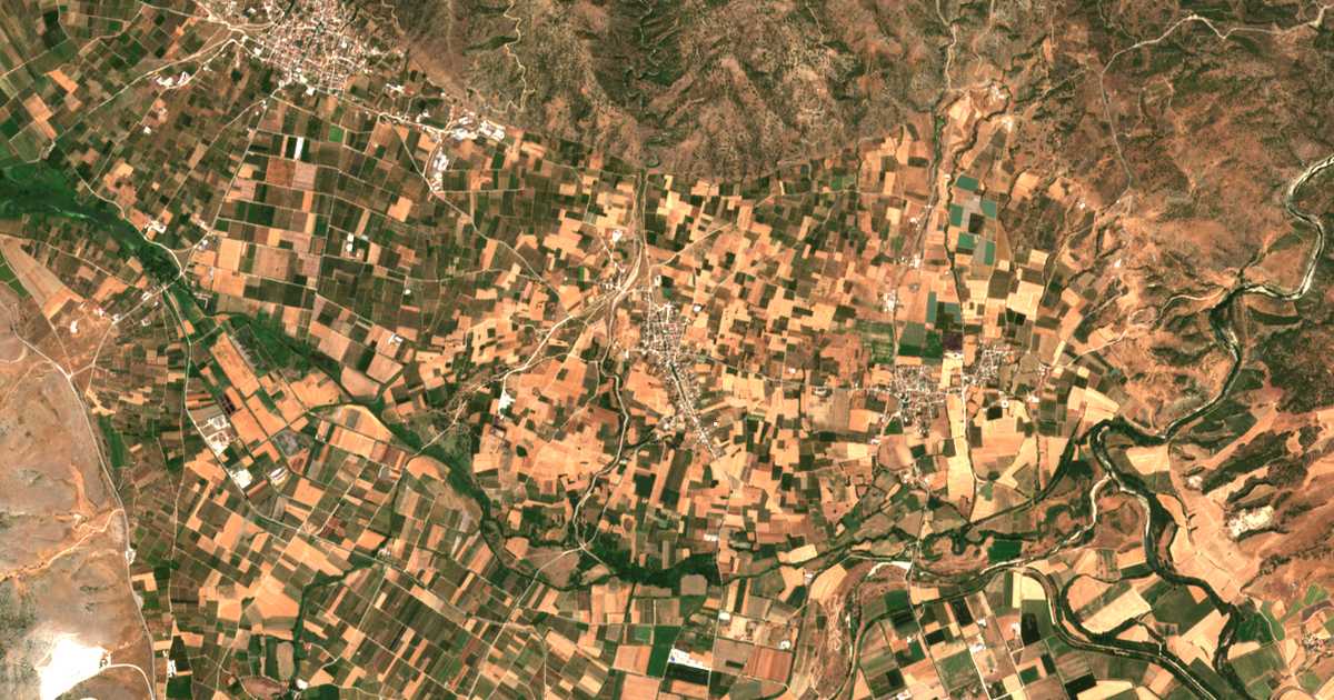 Hartă satelitară: Deléria