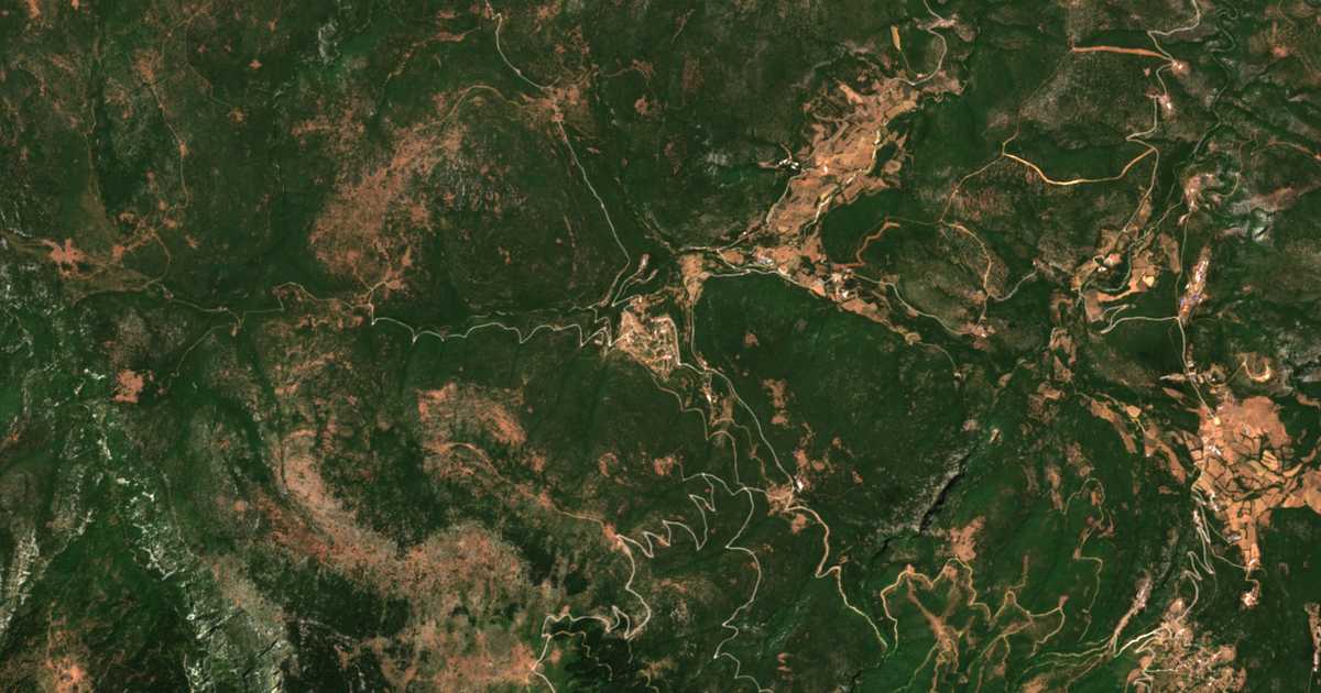 Hartă satelitară: Kofoí