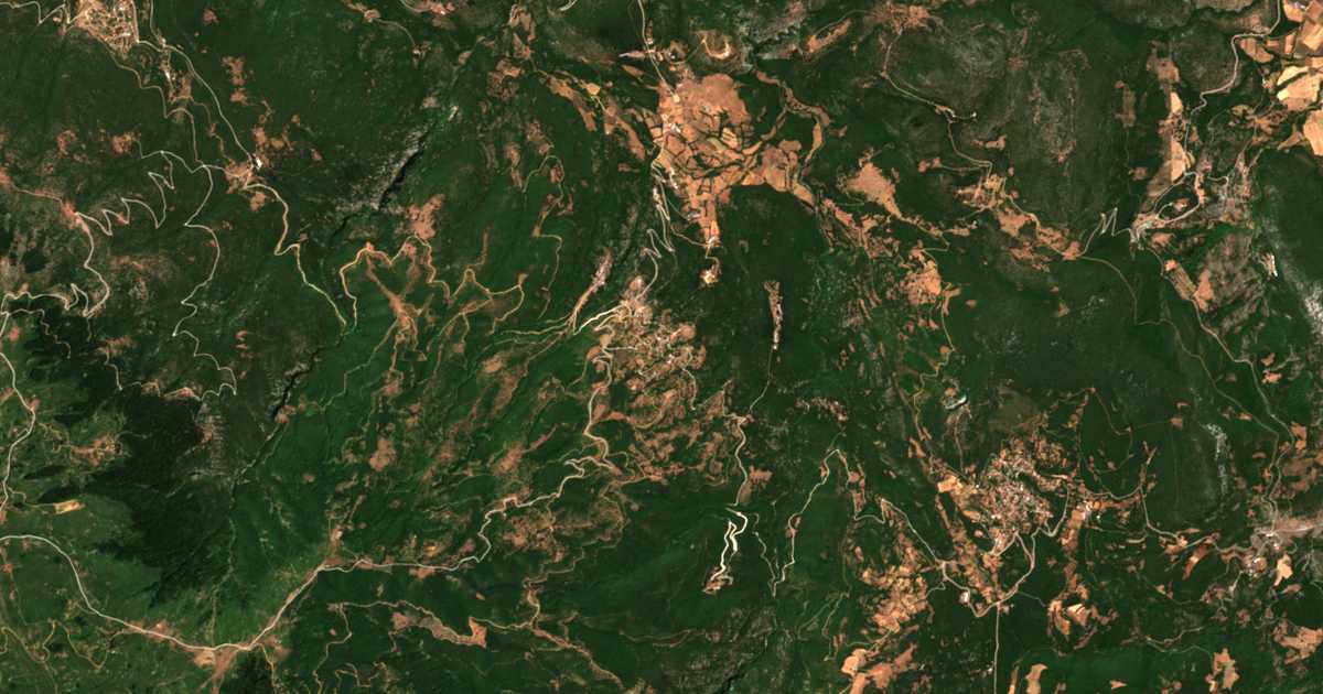 Hartă satelitară: Kokkotoí