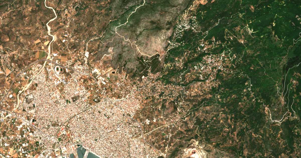Hartă satelitară: Ágios Onoúfrios