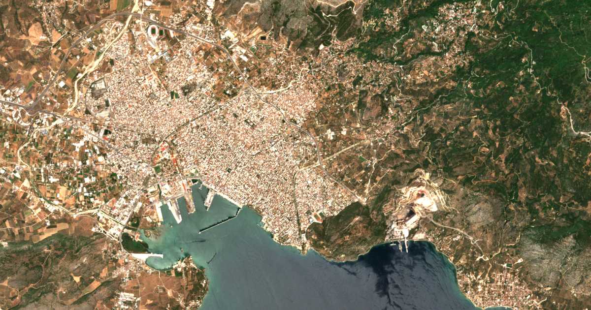 Hartă satelitară: Iolkós
