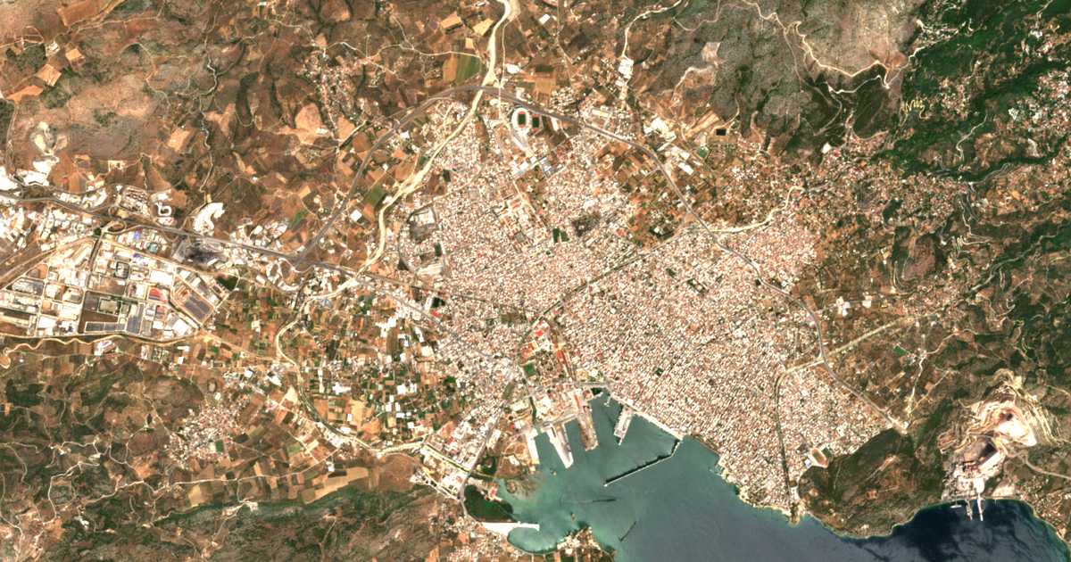 Hartă satelitară: Nea Ionia