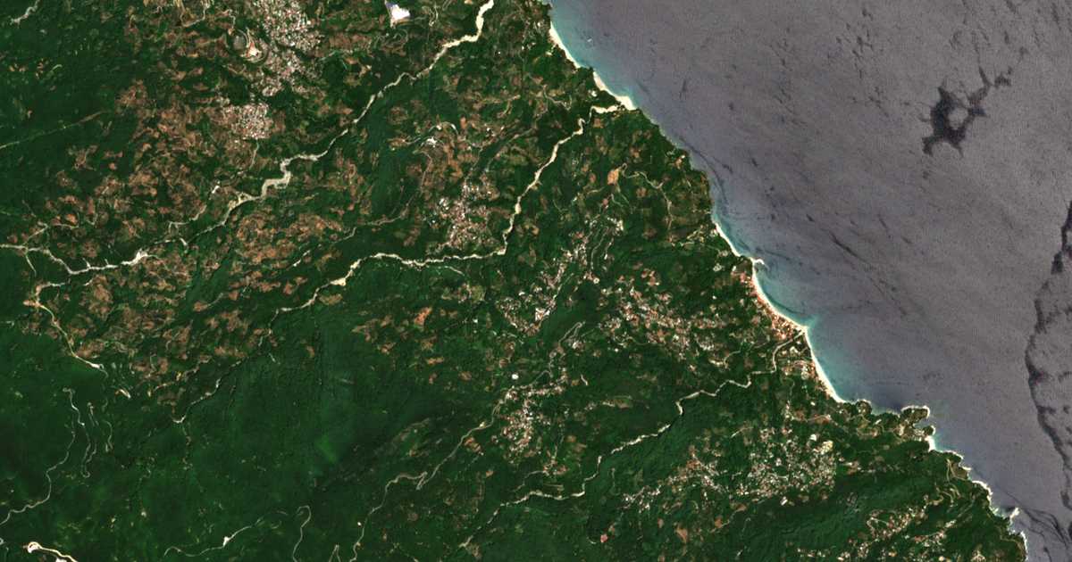 Hartă satelitară: Anílion