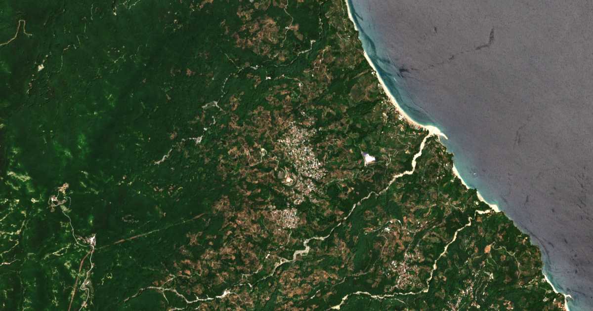 Hartă satelitară: Zagorá