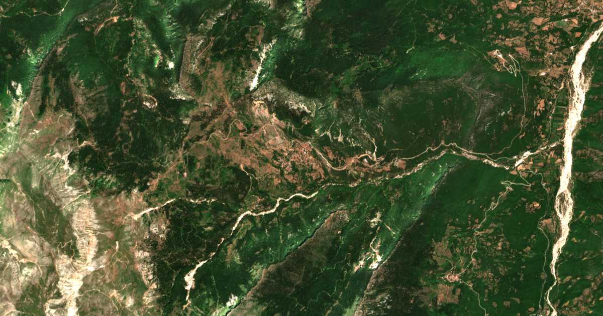 Hartă satelitară: Kleino