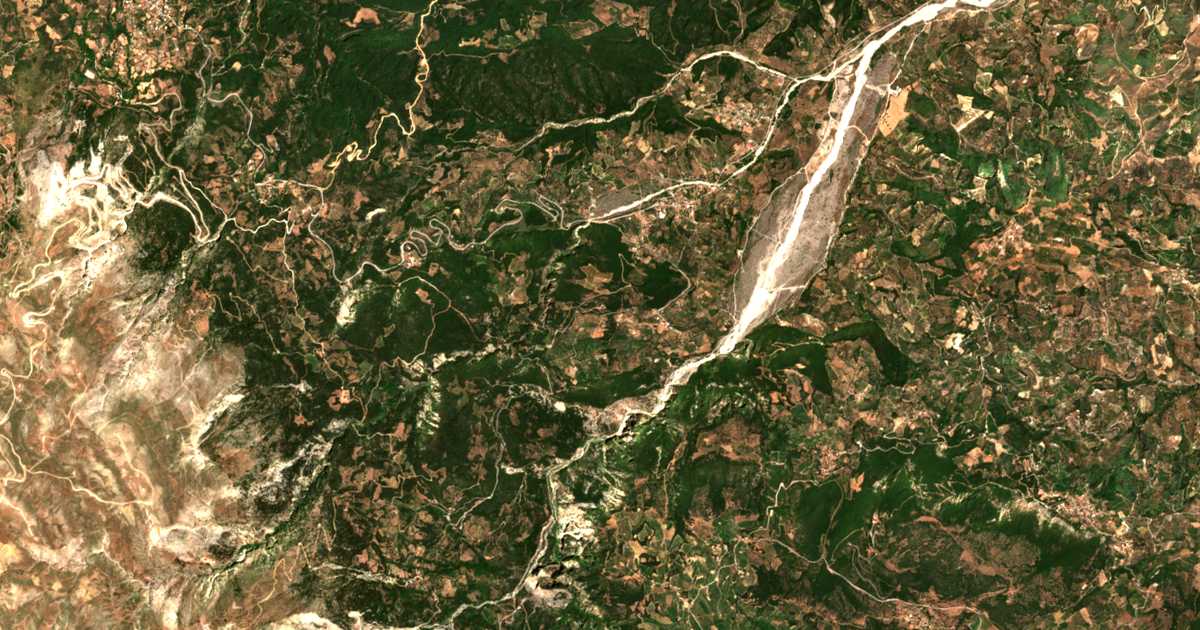 Hartă satelitară: Damakínion