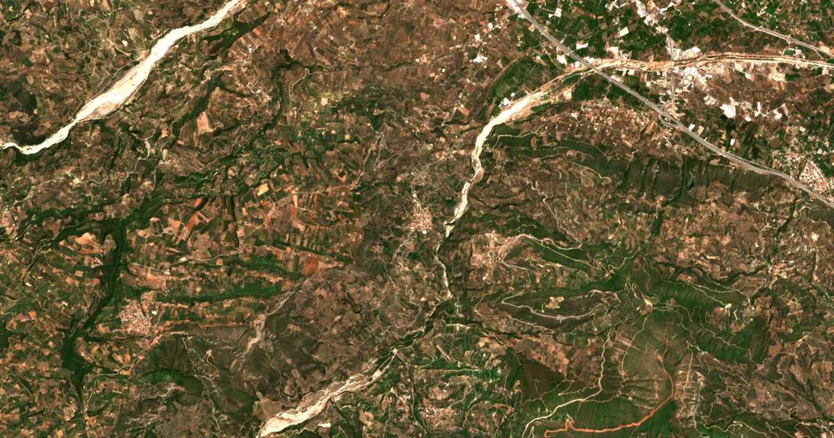 Hartă satelitară: Káto Mavríkion