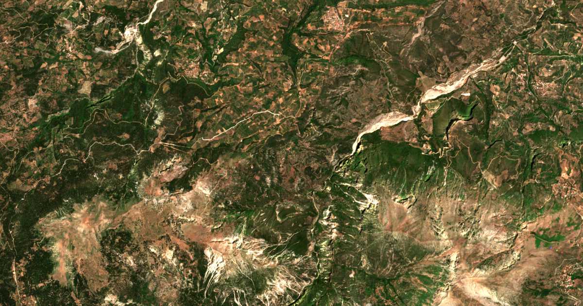 Hartă satelitară: Kounina