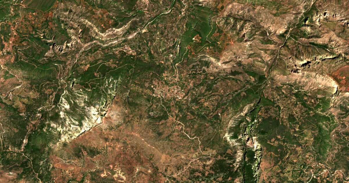 Hartă satelitară: Mamoussia