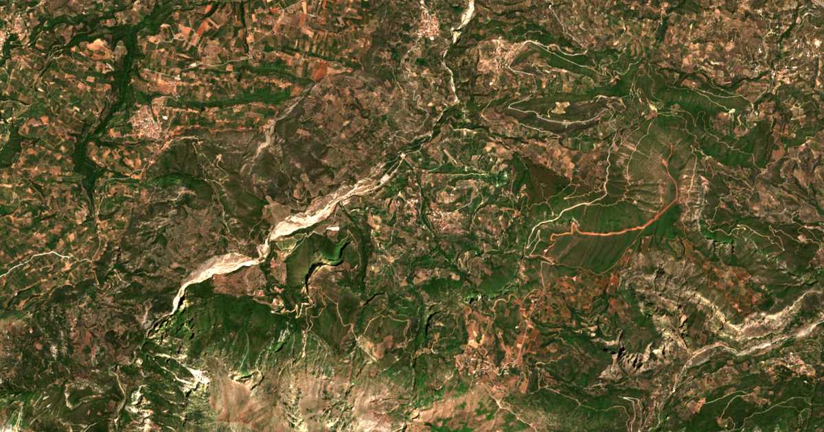 Hartă satelitară: Melissia