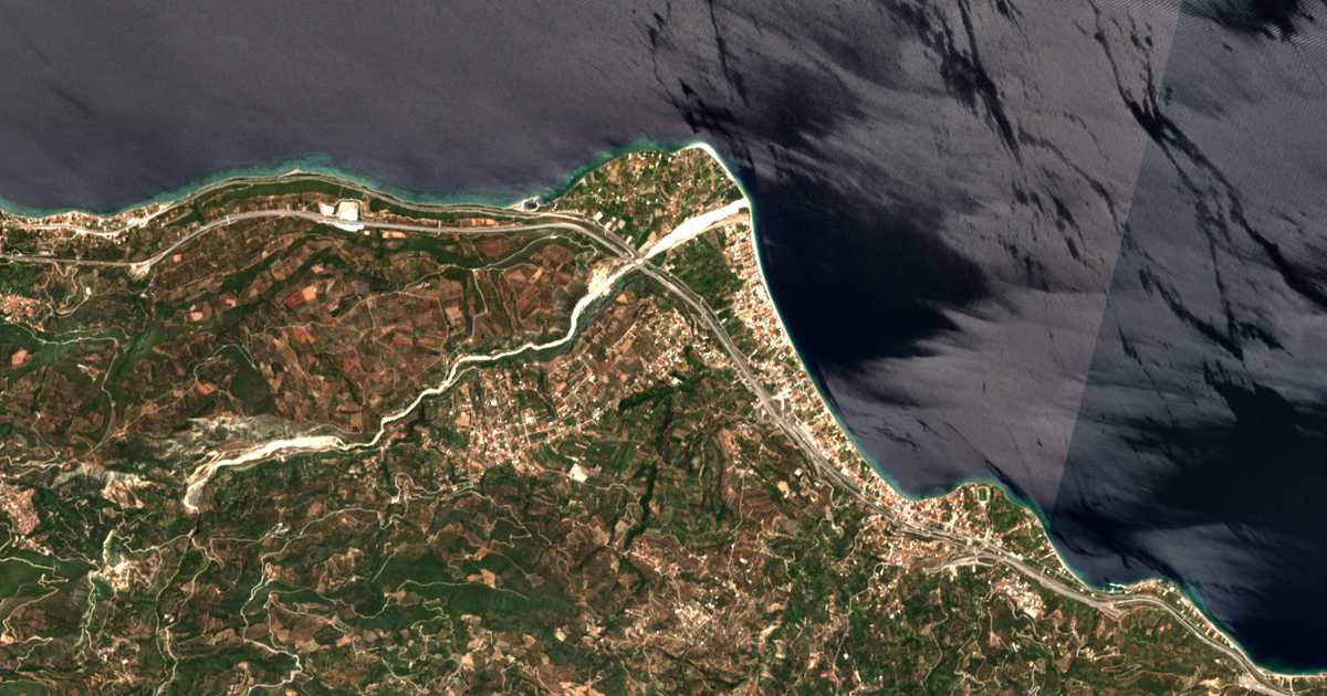 Hartă satelitară: Sylivainiótika