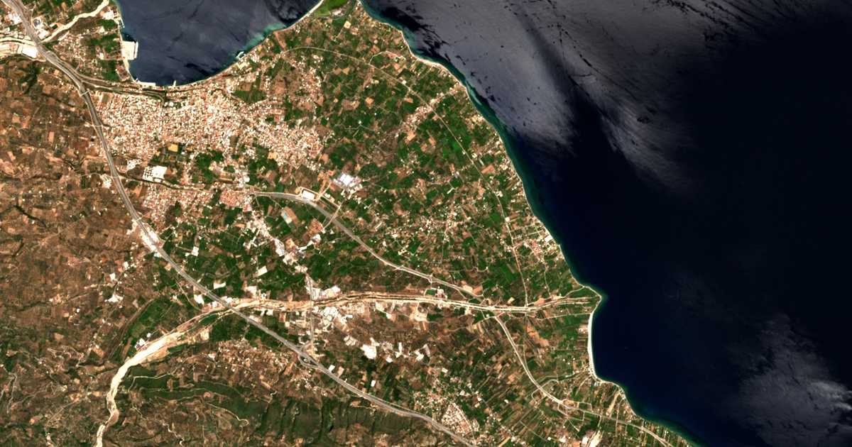 Hartă satelitară: Témeni