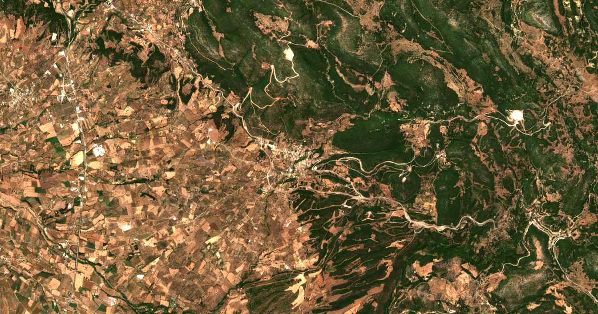 Hartă satelitară: Chalandritsa