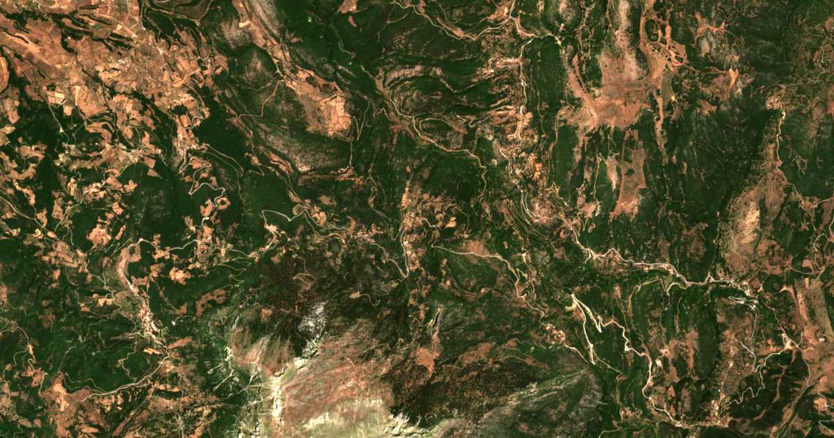 Hartă satelitară: Chrysopigí