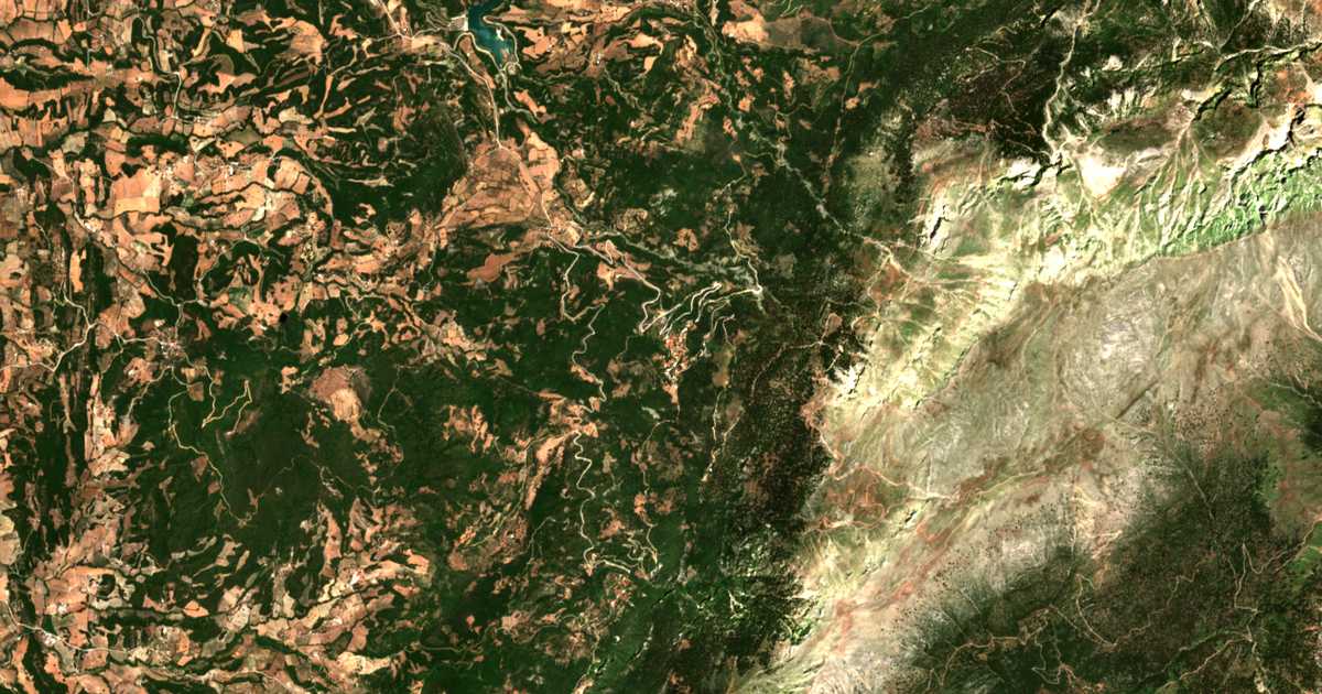Hartă satelitară: Kaléntzion