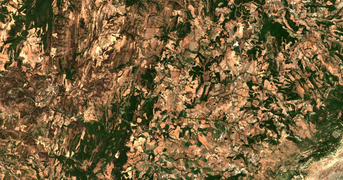 Hartă satelitară: Skoura