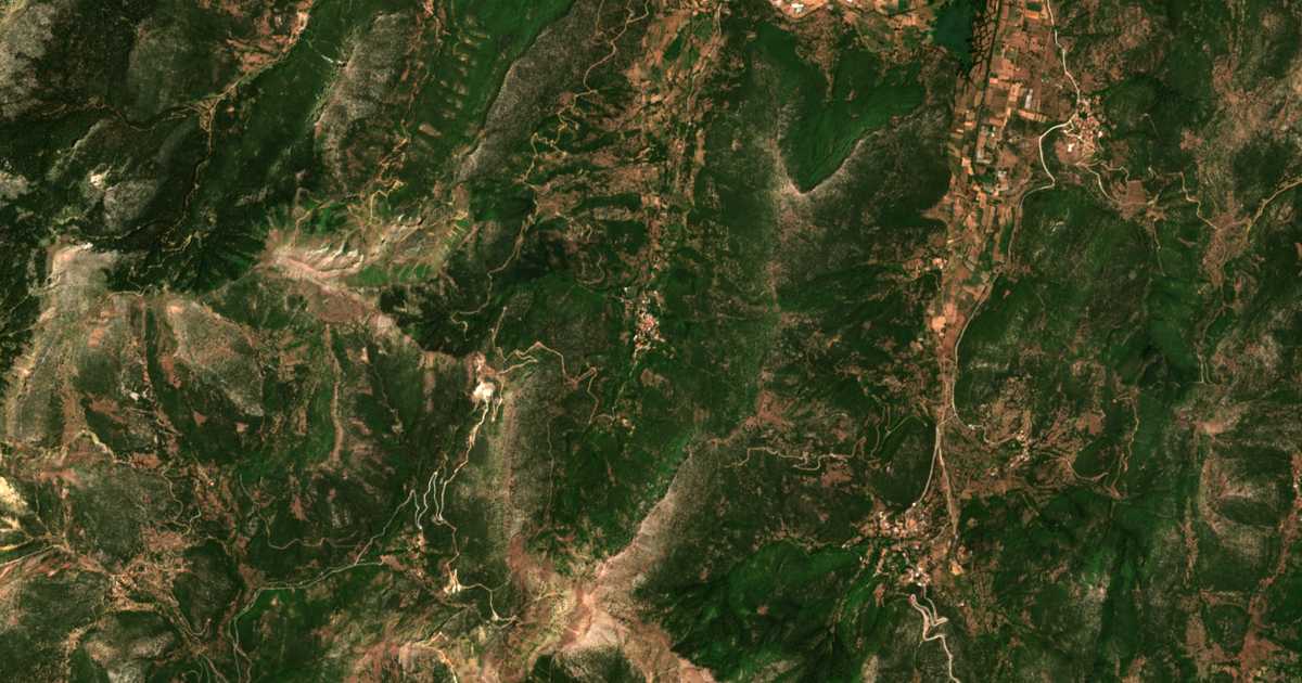 Hartă satelitară: Kallifónion