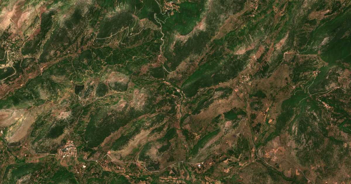 Hartă satelitară: Káto Chóvoli
