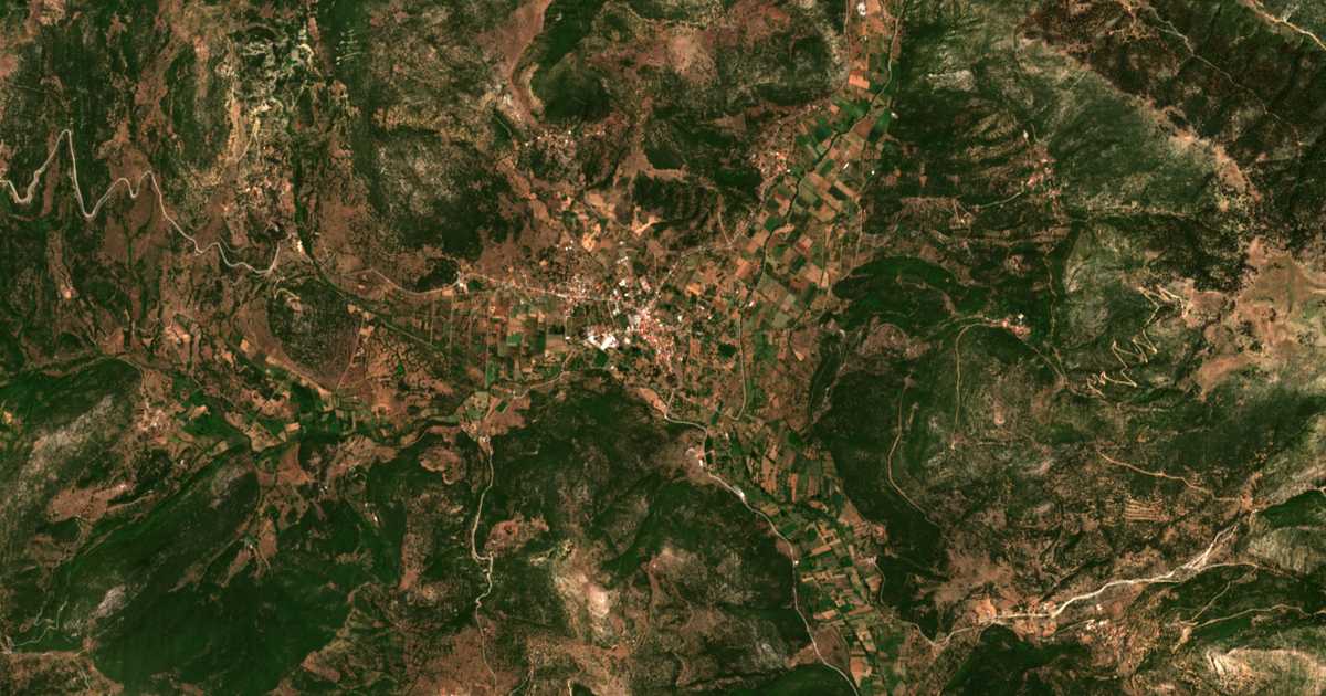 Hartă satelitară: Kleitoría