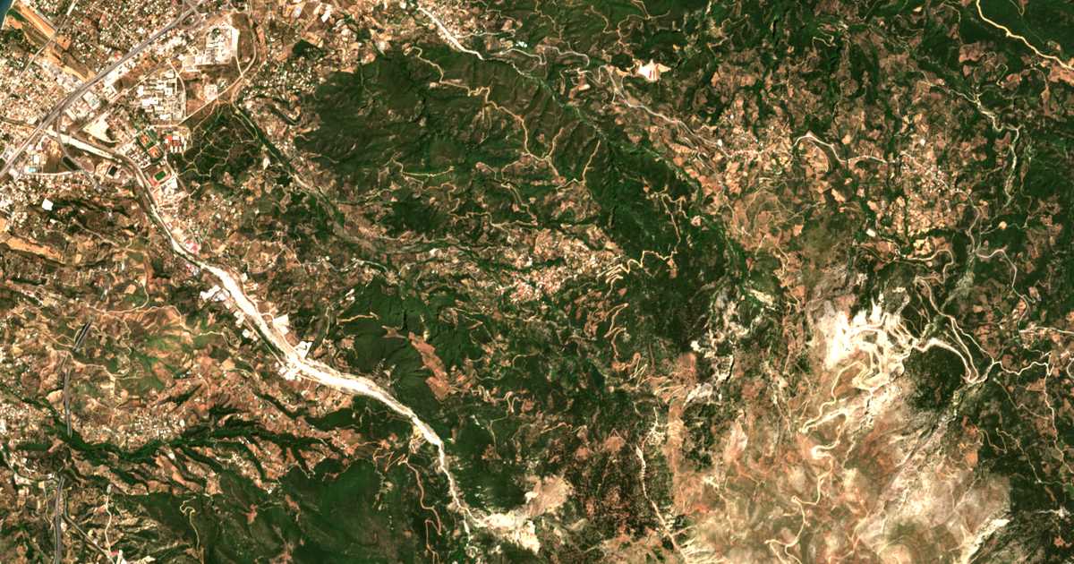 Hartă satelitară: Kato Kastritsi