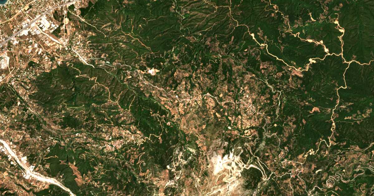 Hartă satelitară: Argyra