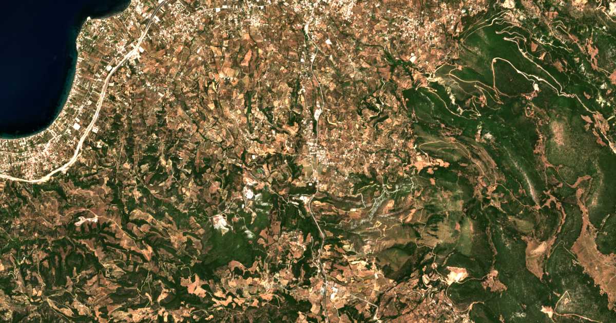 Hartă satelitară: Kallithea