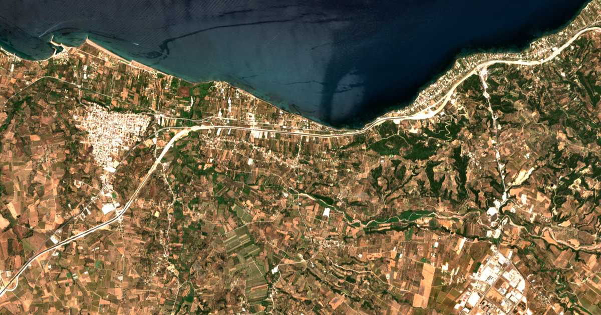 Hartă satelitară: Alissos