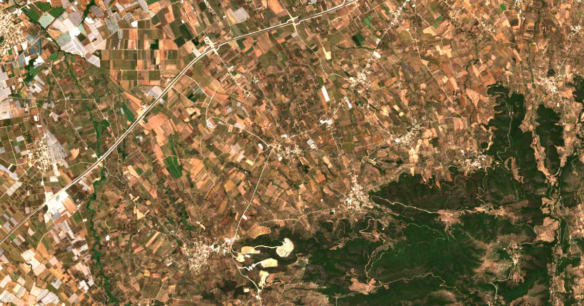 Hartă satelitară: Fragka