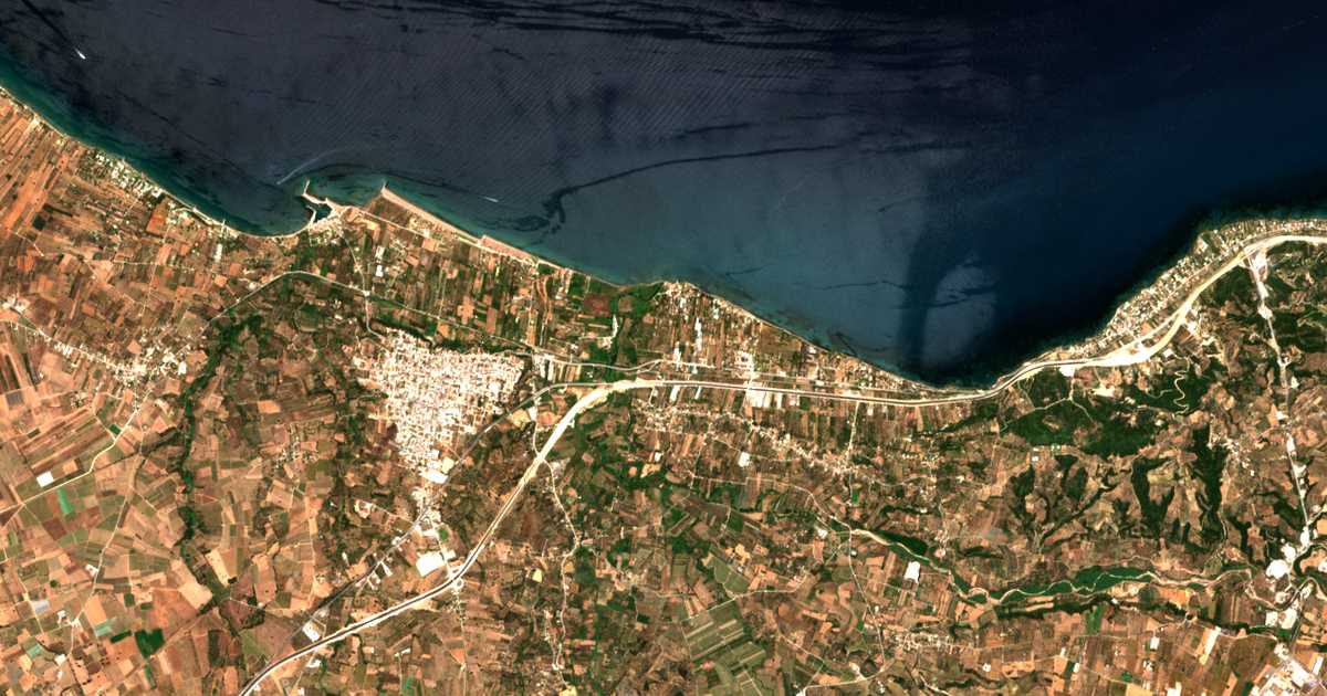 Hartă satelitară: Gialós