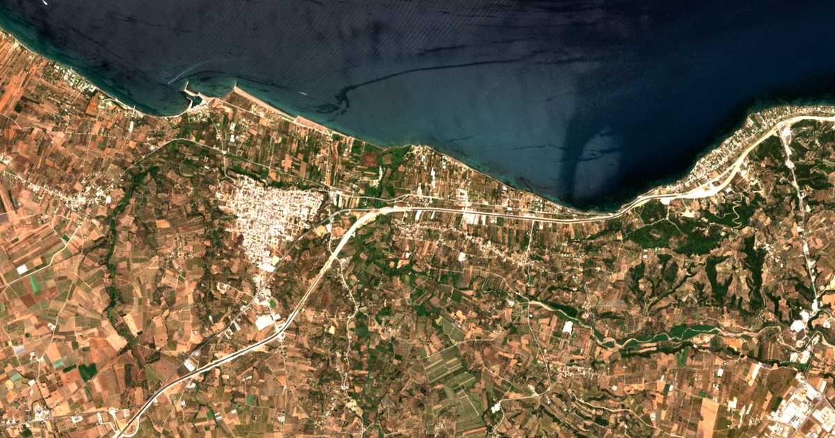 Hartă satelitară: Káto Alissós