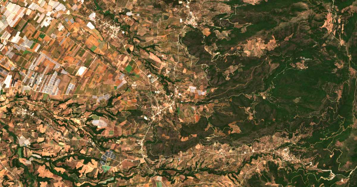 Hartă satelitară: Mataragka
