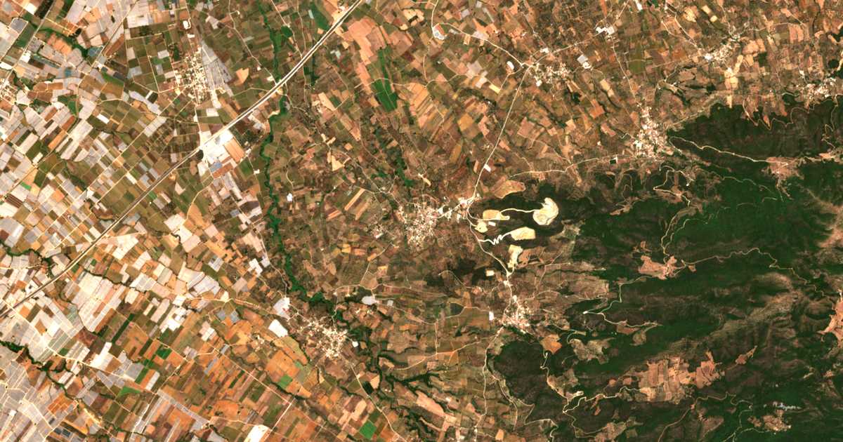 Hartă satelitară: Riolos