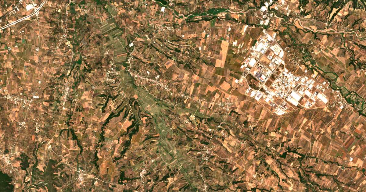 Hartă satelitară: Thomaíika