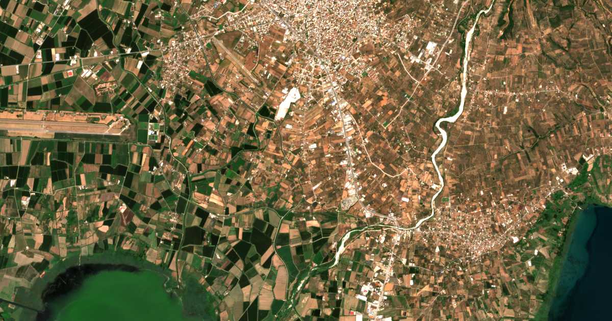 Hartă satelitară: Giannoúzi