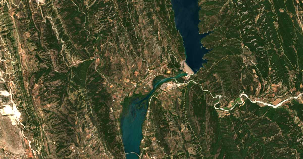 Hartă satelitară: Kastrákion
