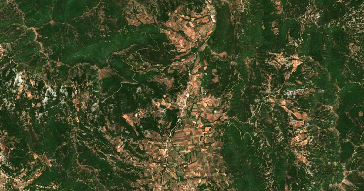 Hartă satelitară: Nea Malesiada