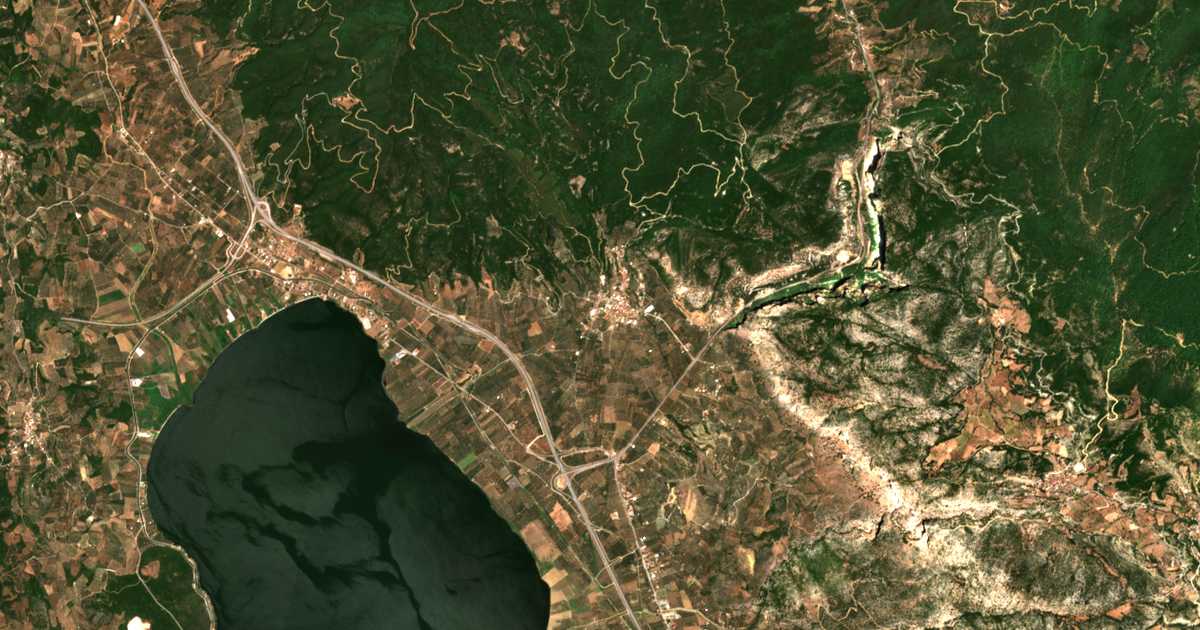 Hartă satelitară: Chrysovérgion