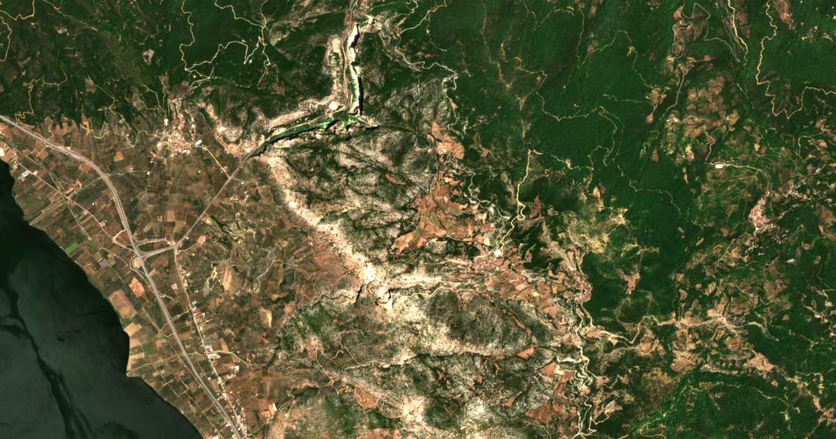Hartă satelitară: Káto Elliniká