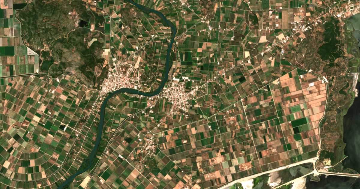 Hartă satelitară: Neochórion