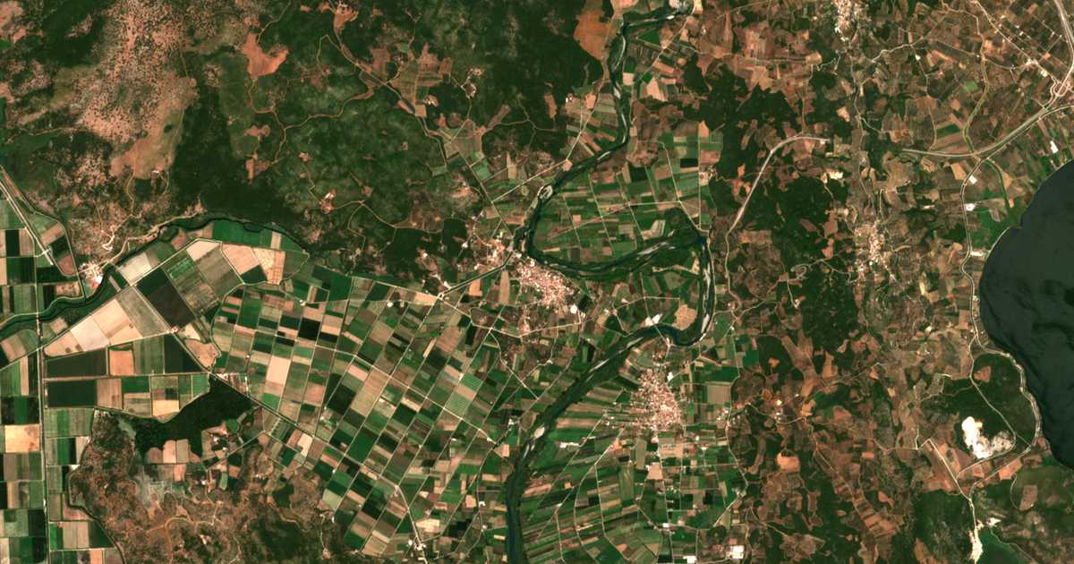 Hartă satelitară: Pentálofon