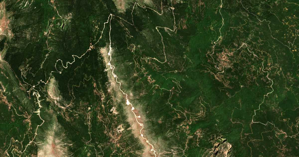 Hartă satelitară: Anavrytí
