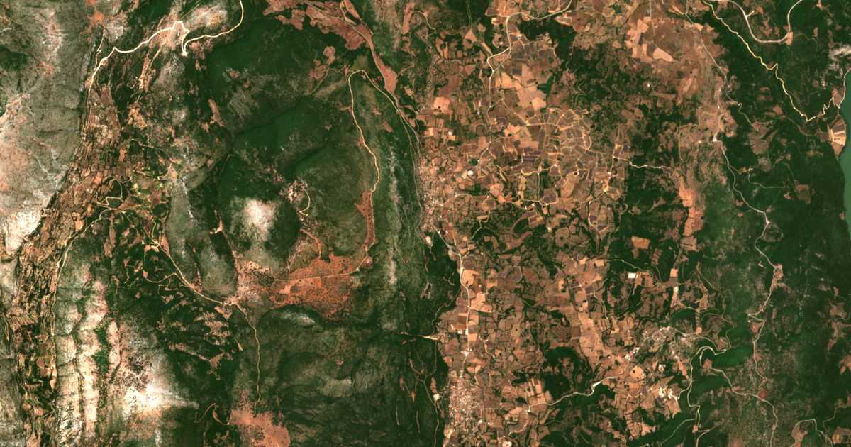 Hartă satelitară: Bampini