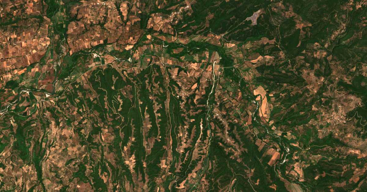Hartă satelitară: Dafni, Vouprasia