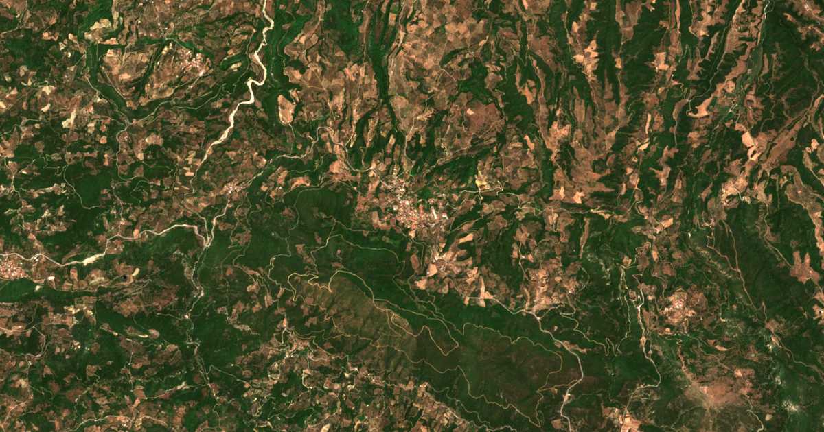 Hartă satelitară: Andravida