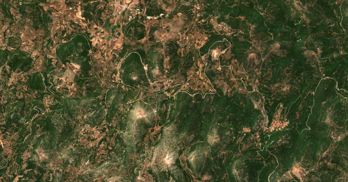 Hartă satelitară: Fanárion