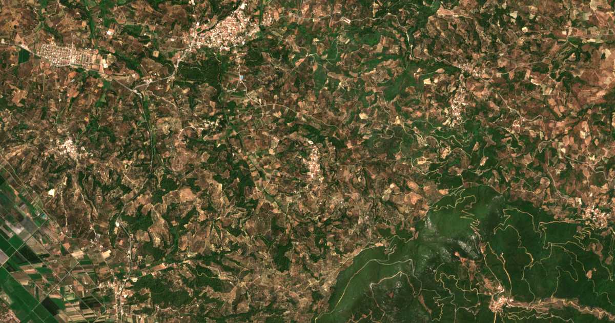 Hartă satelitară: Vrína
