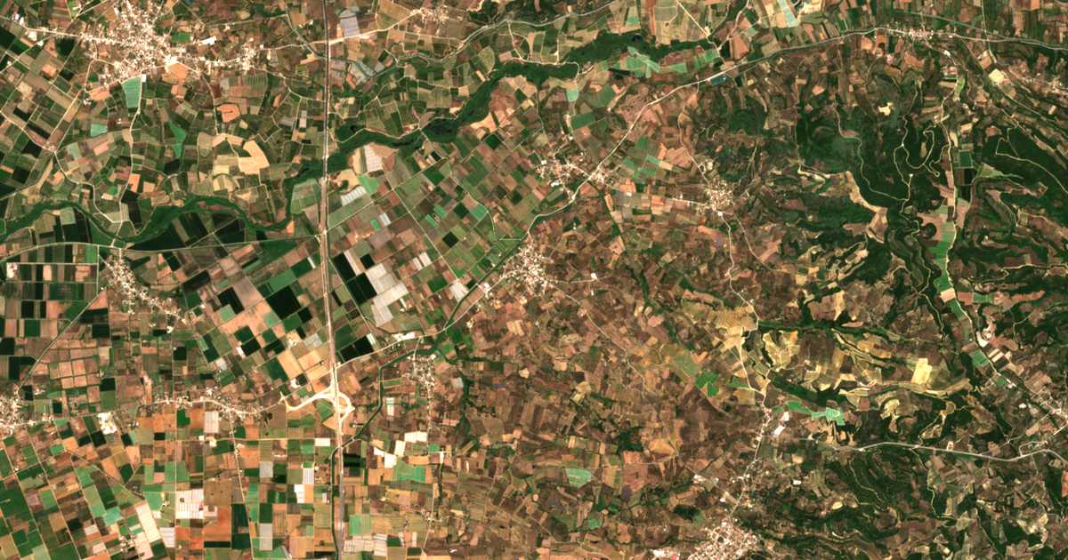Hartă satelitară: Giannitsochori