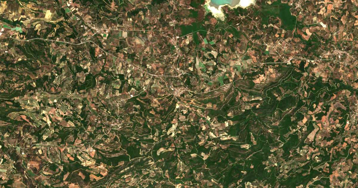 Hartă satelitară: Dafniótissa