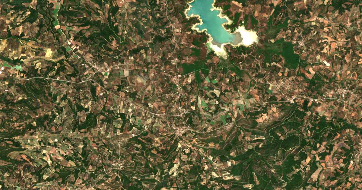 Hartă satelitară: Keramidiá
